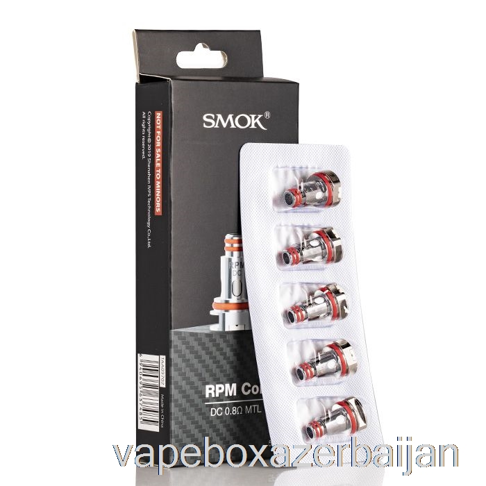 Vape Baku SMOK RPM Replacement Coils 0.8ohm RPM DC MTL Coils